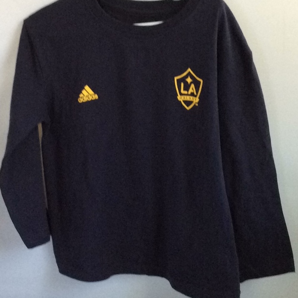 LA Galaxy Child Small Long Sleeve Shirt EUC